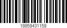 Código de barras (EAN, GTIN, SKU, ISBN): '18859431159'