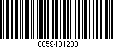 Código de barras (EAN, GTIN, SKU, ISBN): '18859431203'