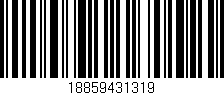 Código de barras (EAN, GTIN, SKU, ISBN): '18859431319'