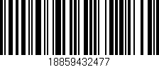 Código de barras (EAN, GTIN, SKU, ISBN): '18859432477'