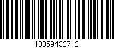 Código de barras (EAN, GTIN, SKU, ISBN): '18859432712'