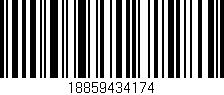 Código de barras (EAN, GTIN, SKU, ISBN): '18859434174'