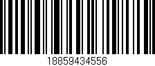 Código de barras (EAN, GTIN, SKU, ISBN): '18859434556'