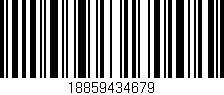 Código de barras (EAN, GTIN, SKU, ISBN): '18859434679'