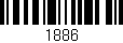 Código de barras (EAN, GTIN, SKU, ISBN): '1886'