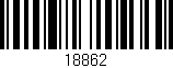 Código de barras (EAN, GTIN, SKU, ISBN): '18862'