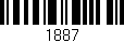 Código de barras (EAN, GTIN, SKU, ISBN): '1887'