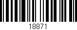 Código de barras (EAN, GTIN, SKU, ISBN): '18871'