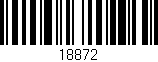 Código de barras (EAN, GTIN, SKU, ISBN): '18872'