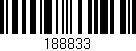 Código de barras (EAN, GTIN, SKU, ISBN): '188833'