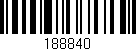Código de barras (EAN, GTIN, SKU, ISBN): '188840'