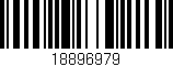 Código de barras (EAN, GTIN, SKU, ISBN): '18896979'
