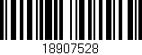 Código de barras (EAN, GTIN, SKU, ISBN): '18907528'