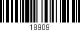 Código de barras (EAN, GTIN, SKU, ISBN): '18909'