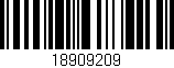 Código de barras (EAN, GTIN, SKU, ISBN): '18909209'