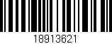 Código de barras (EAN, GTIN, SKU, ISBN): '18913621'