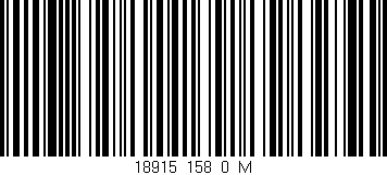 Código de barras (EAN, GTIN, SKU, ISBN): '18915_158_0_M'