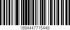 Código de barras (EAN, GTIN, SKU, ISBN): '1894447715448'