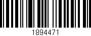 Código de barras (EAN, GTIN, SKU, ISBN): '1894471'