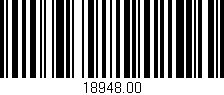 Código de barras (EAN, GTIN, SKU, ISBN): '18948.00'