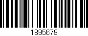 Código de barras (EAN, GTIN, SKU, ISBN): '1895679'