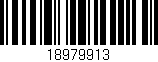 Código de barras (EAN, GTIN, SKU, ISBN): '18979913'