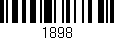 Código de barras (EAN, GTIN, SKU, ISBN): '1898'