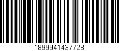 Código de barras (EAN, GTIN, SKU, ISBN): '1899941437728'