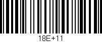 Código de barras (EAN, GTIN, SKU, ISBN): '18E+11'
