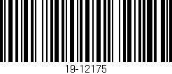 Código de barras (EAN, GTIN, SKU, ISBN): '19-12175'