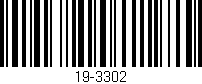 Código de barras (EAN, GTIN, SKU, ISBN): '19-3302'