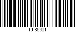 Código de barras (EAN, GTIN, SKU, ISBN): '19-69301'