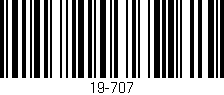 Código de barras (EAN, GTIN, SKU, ISBN): '19-707'