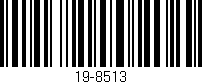 Código de barras (EAN, GTIN, SKU, ISBN): '19-8513'
