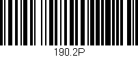 Código de barras (EAN, GTIN, SKU, ISBN): '190.2P'
