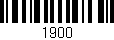 Código de barras (EAN, GTIN, SKU, ISBN): '1900'