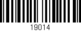Código de barras (EAN, GTIN, SKU, ISBN): '19014'