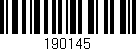 Código de barras (EAN, GTIN, SKU, ISBN): '190145'