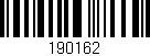 Código de barras (EAN, GTIN, SKU, ISBN): '190162'