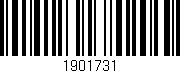 Código de barras (EAN, GTIN, SKU, ISBN): '1901731'