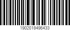 Código de barras (EAN, GTIN, SKU, ISBN): '1902018496433'