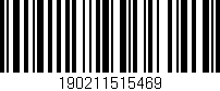 Código de barras (EAN, GTIN, SKU, ISBN): '190211515469'