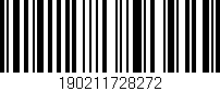 Código de barras (EAN, GTIN, SKU, ISBN): '190211728272'