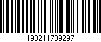 Código de barras (EAN, GTIN, SKU, ISBN): '190211789297'