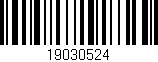 Código de barras (EAN, GTIN, SKU, ISBN): '19030524'