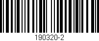 Código de barras (EAN, GTIN, SKU, ISBN): '190320-2'
