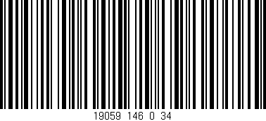 Código de barras (EAN, GTIN, SKU, ISBN): '19059_146_0_34'