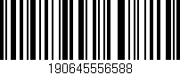 Código de barras (EAN, GTIN, SKU, ISBN): '190645556588'