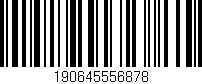 Código de barras (EAN, GTIN, SKU, ISBN): '190645556878'