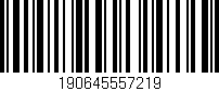 Código de barras (EAN, GTIN, SKU, ISBN): '190645557219'